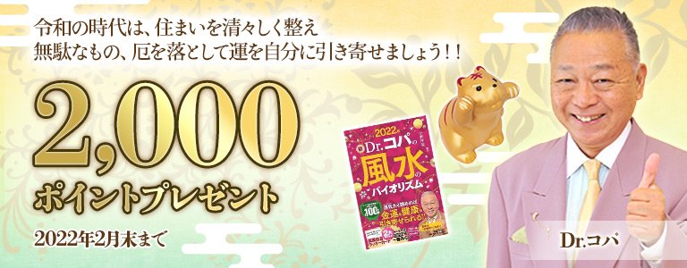 Dr.コパ：ポイントUP